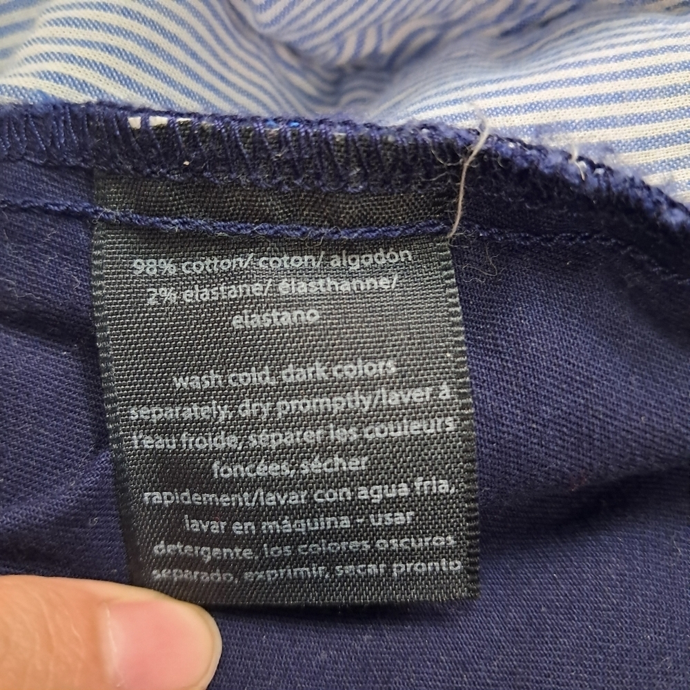Tommy Hilfiger Jeans Blue Women's Size 8 Womens Polka Dot Anchor Straight - Picture 8 of 10